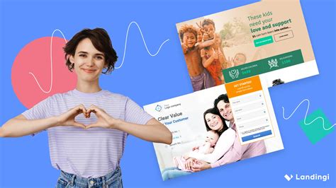non profit landing pages
